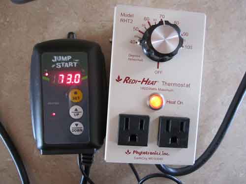seedling heat mat thermostats