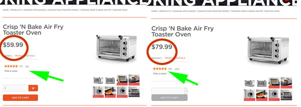 Black & Decker Crisp 'N Bake Air Fry Toaster Oven TO3215SS Reviews 2023