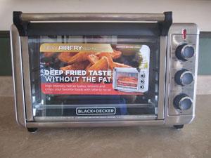 Black + Decker Crisp 'N Bake Air Fry Toaster Oven TO3215SS & Reviews