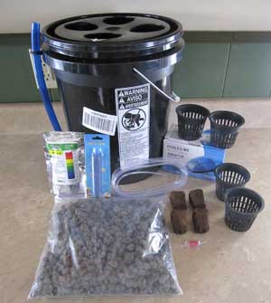 DWC home hydroponic kit